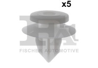 Clip, decorative/protective strip