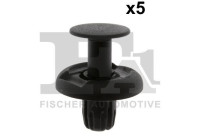 Clip, decorative/protective strip