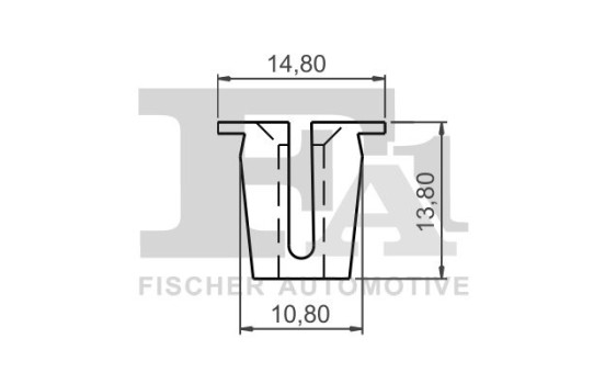 Clip, decorative/protective strip, Image 2