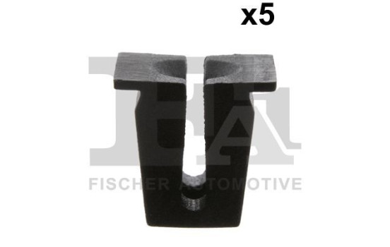 Clip, decorative/protective strip