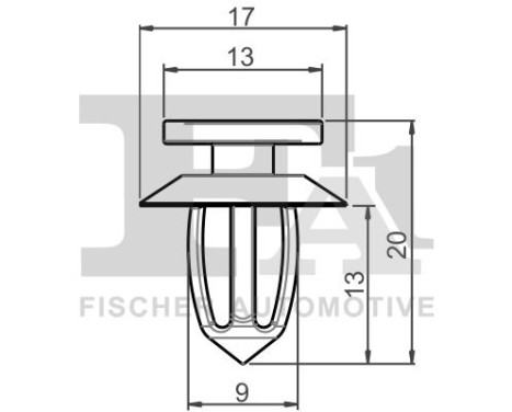 Clip, decorative/protective strip