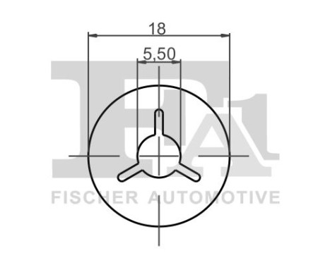 Clip, decorative/protective strip