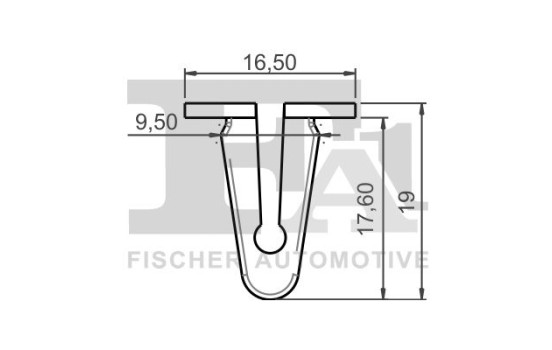 Clip, decorative/protective strip, Image 2