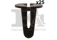 Clip, decorative/protective strip