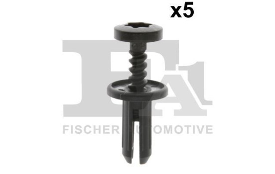 Clip, decorative/protective strip