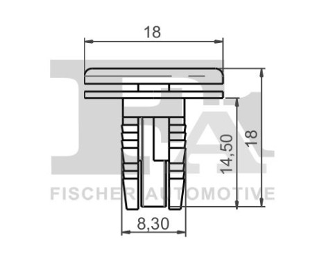 Clip, decorative/protective strip, Image 2