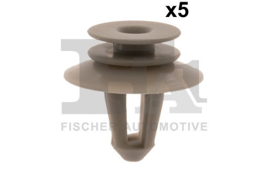 Clip, decorative/protective strip