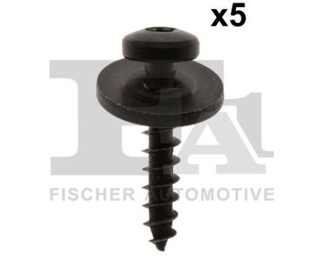 Clip, decorative/protective strip