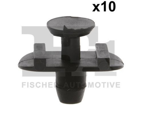 Clip, decorative/protective strip