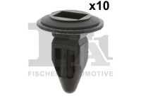 Clip, decorative/protective strip