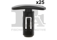 Clip, decorative/protective strip