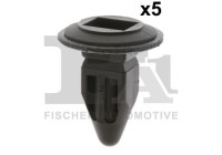 Clip, decorative/protective strip
