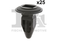 Clip, decorative/protective strip