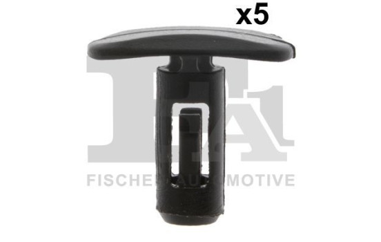 Clip, decorative/protective strip