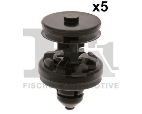 Clip, decorative/protective strip