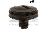 Clip, decorative/protective strip
