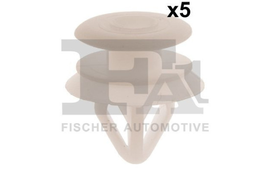 Clip, decorative/protective strip