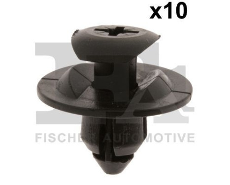 Clip, decorative/protective strip