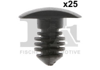 Clip, decorative/protective strip
