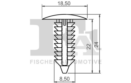 Clip, decorative/protective strip, Image 2
