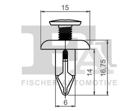 Clip, decorative/protective strip