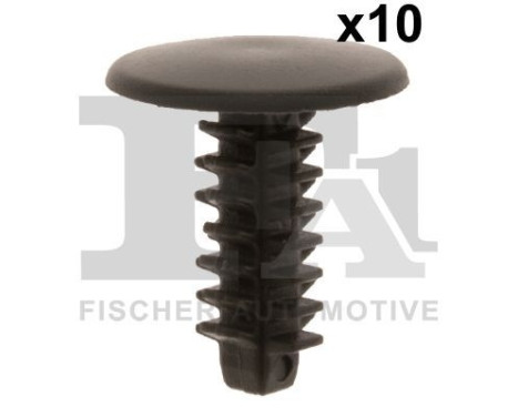 Clip, decorative/protective strip