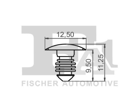 Clip, decorative/protective strip