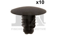 Clip, decorative/protective strip