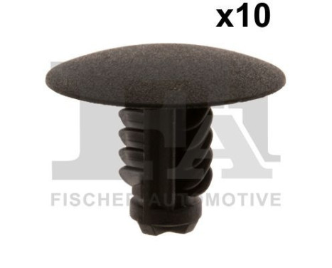 Clip, decorative/protective strip