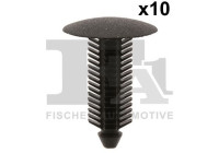 Clip, decorative/protective strip