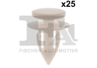 Clip, decorative/protective strip