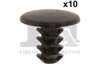 Clip, decorative/protective strip