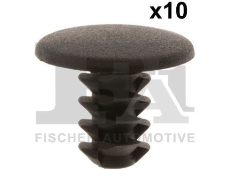 Clip, decorative/protective strip