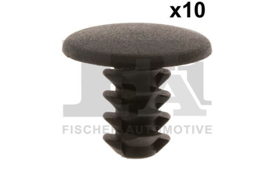 Clip, decorative/protective strip