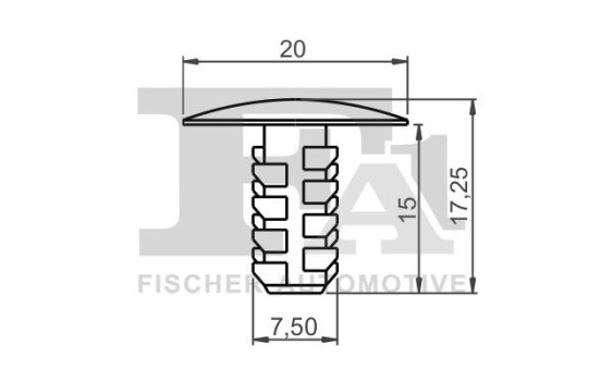 Clip, decorative/protective strip, Image 2
