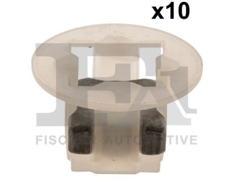 Clip, decorative/protective strip