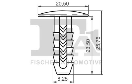 Clip, decorative/protective strip, Image 2