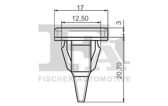 Clip, decorative/protective strip, Image 2