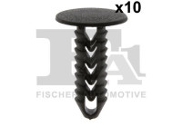 Clip, decorative/protective strip