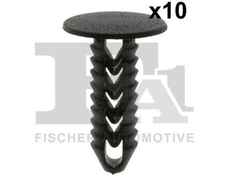 Clip, decorative/protective strip