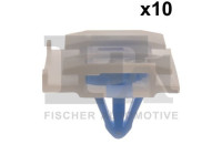 Clip, decorative/protective strip