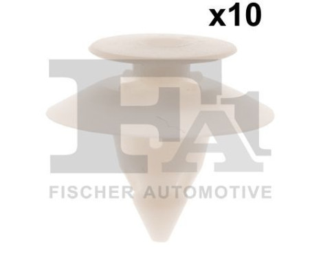 Clip, decorative/protective strip