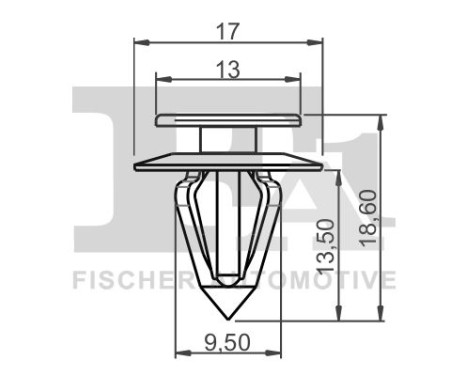 Clip, decorative/protective strip, Image 2