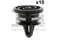 Clip, decorative/protective strip
