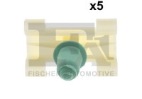 Clip, decorative/protective strip