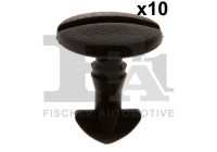 Clip, decorative/protective strip