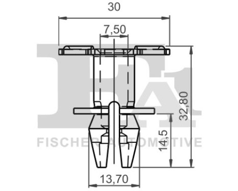 Clip, decorative/protective strip, Image 2