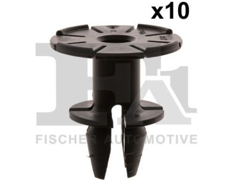 Clip, decorative/protective strip