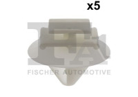 Clip, decorative/protective strip