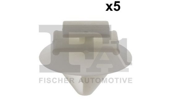 Clip, decorative/protective strip